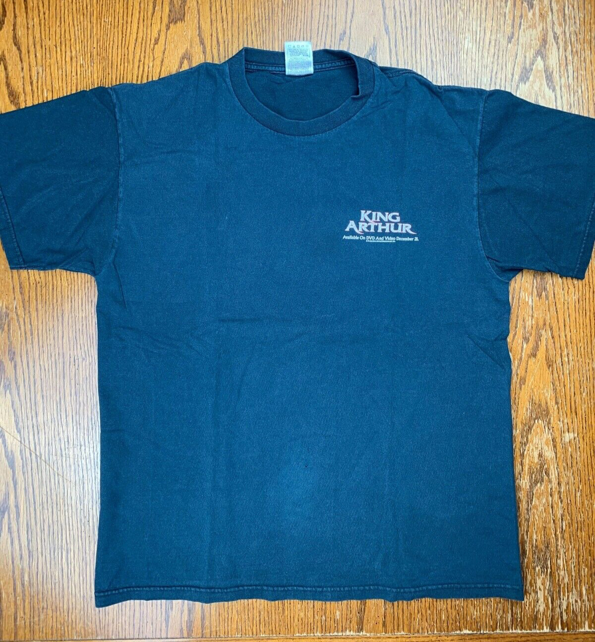 2004 King Arthur Movie Promotional Shirt Sz L Clive Owen Keira Knightley Film