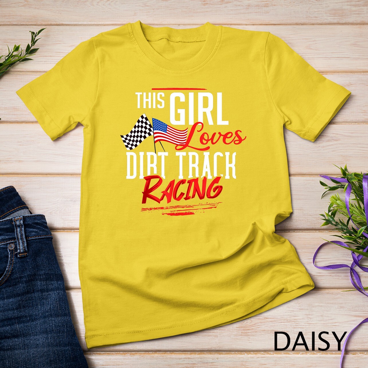 Dirt Track Racing Gift Sprint Car Racing T-Shirt Unisex T-shirt