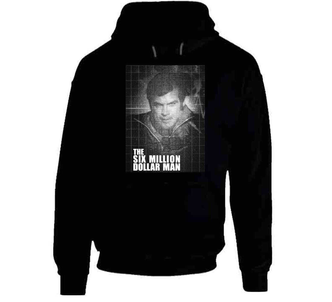 Six Million Dollar Man Lee Majors 70s Classic Tv T Shirt