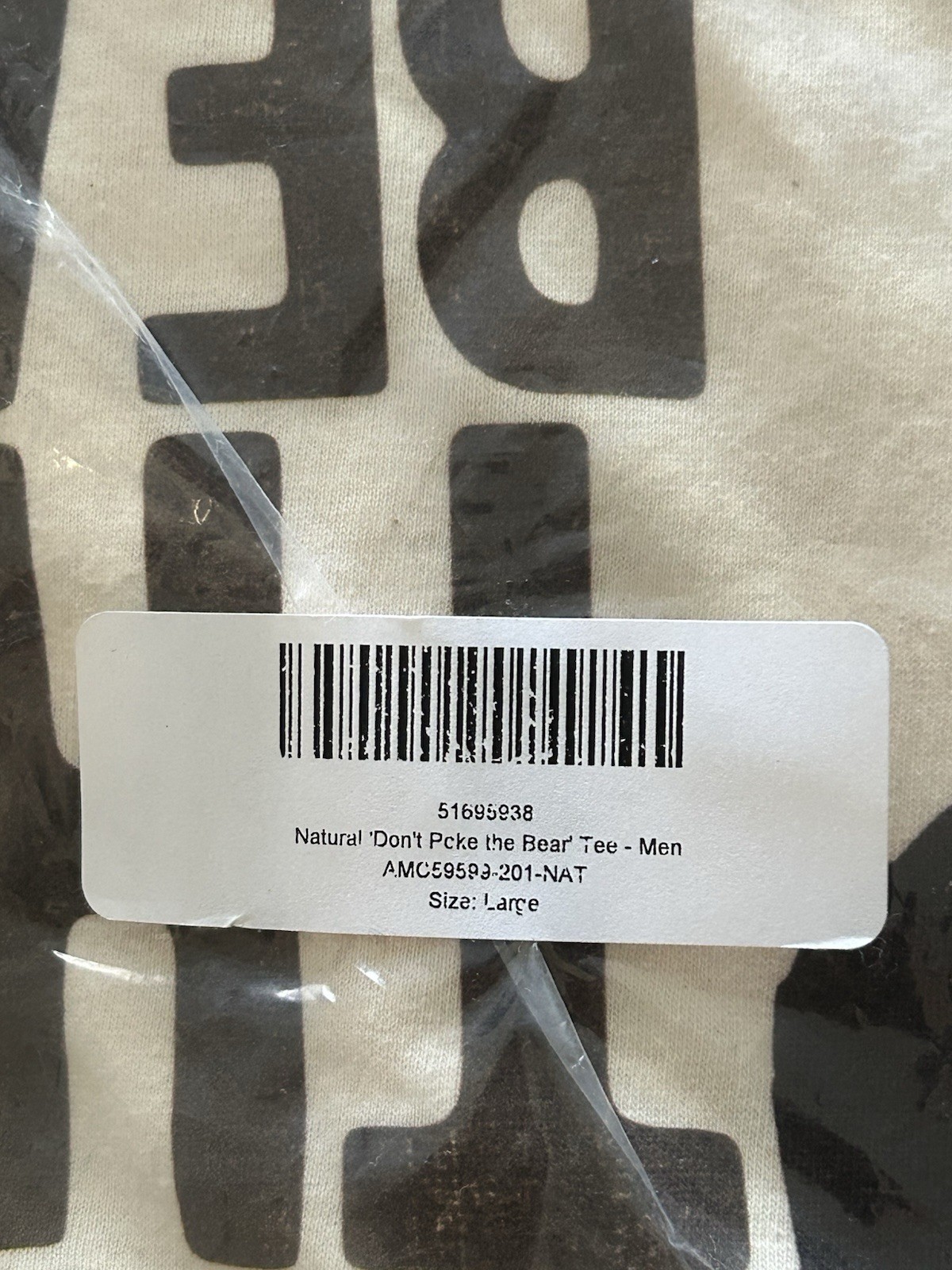 GIldan Don’t Poke The Bear novelty T Shirt large brand new