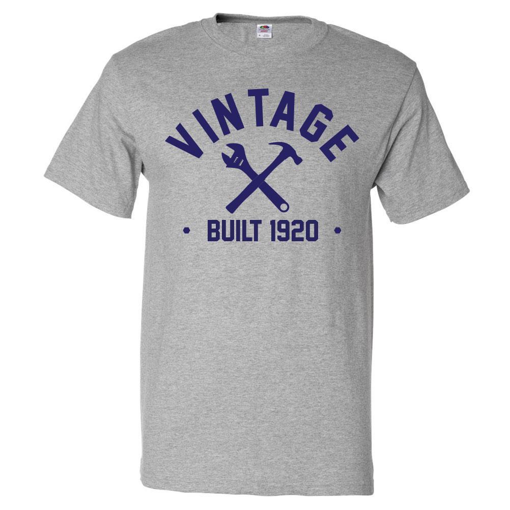 104th Birthday Gift T shirt 104 Years Old Present 1920 Tools Tee
