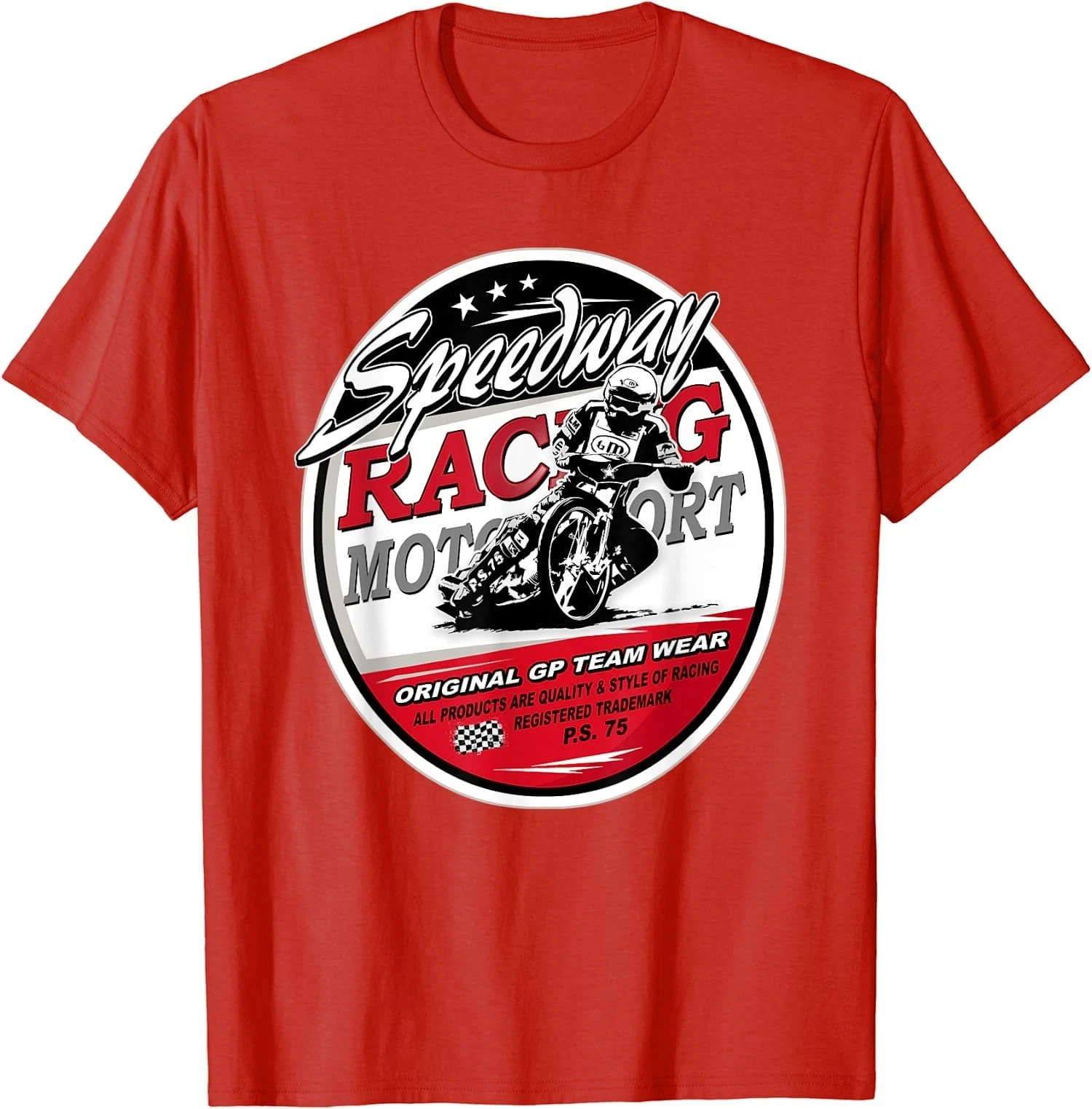 Motorcycle Speedway Flat Track Racing Graphic Tee Unisex Rider Gift T-Shirt