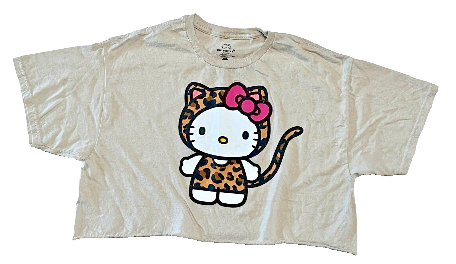 Sanrio Hello Kitty Red Crew Neck Short Sleeve LARGE LOT/3 VARIOUS DESIGNS