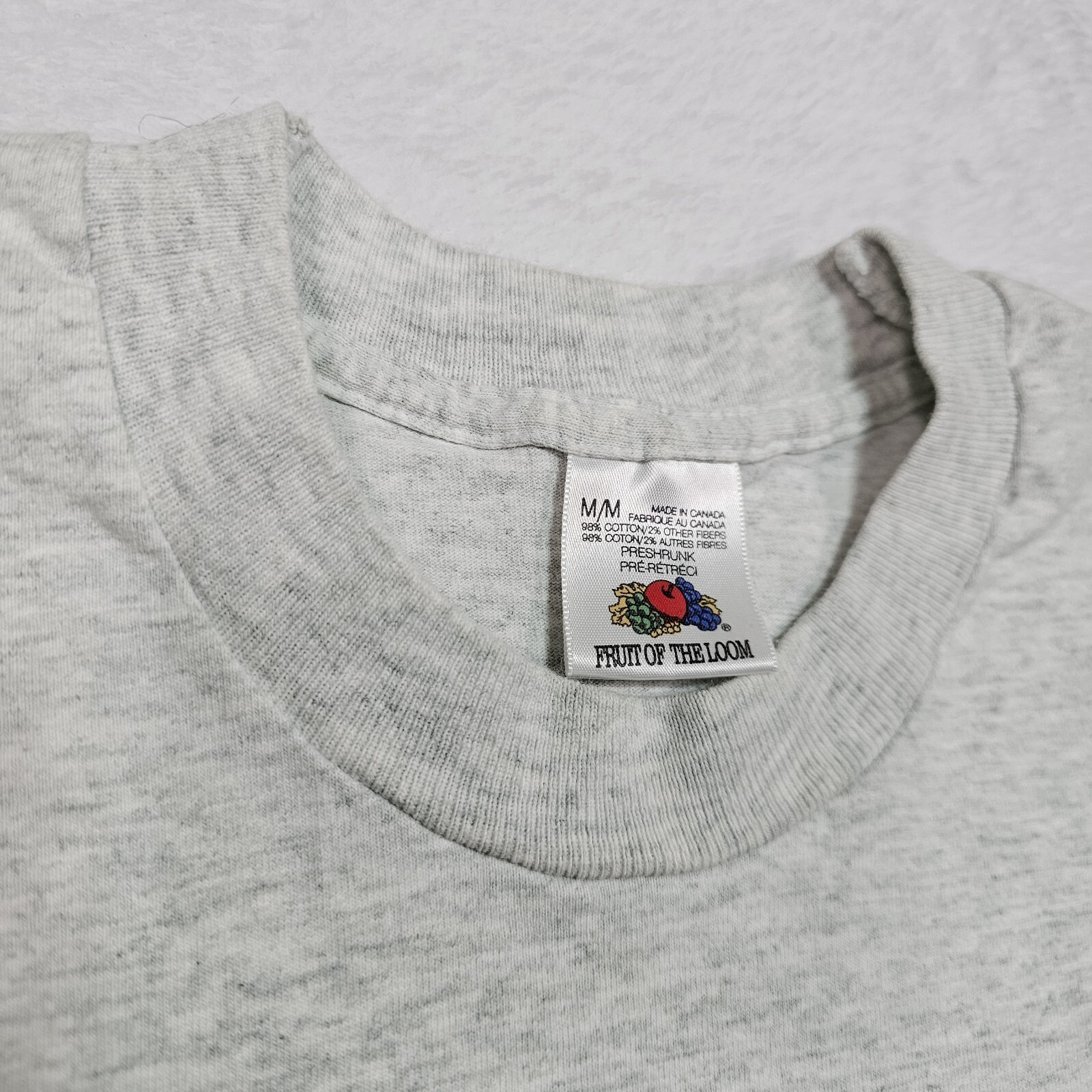 Vtg 90s Jackalope T Shirt Mens M Canada Fruit Of The Loom Single Stitch Hunting