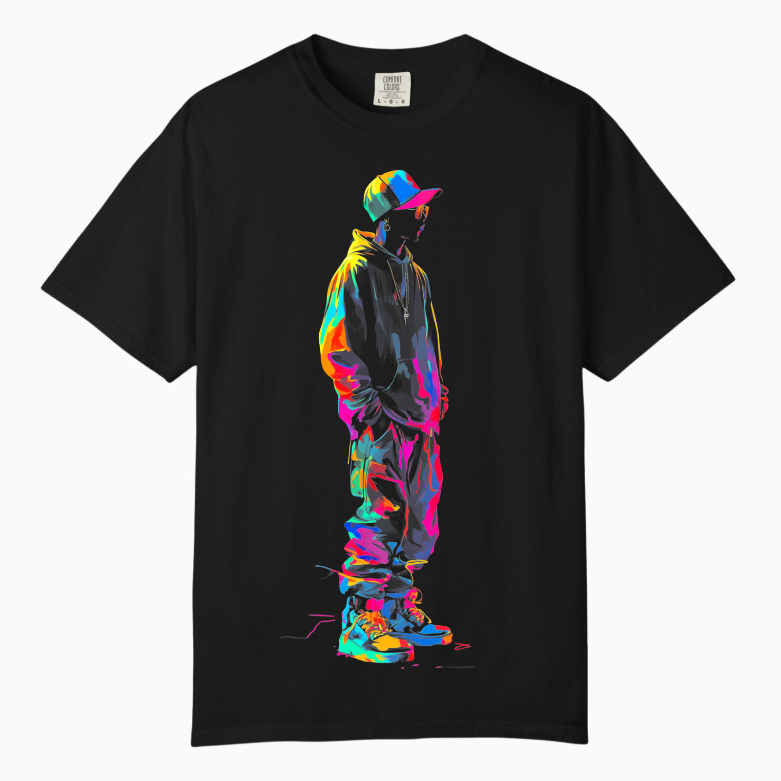 Make Money, Angel Graphic Tee, Comfort Colors T Shirt, Unisex Streetwear Tee