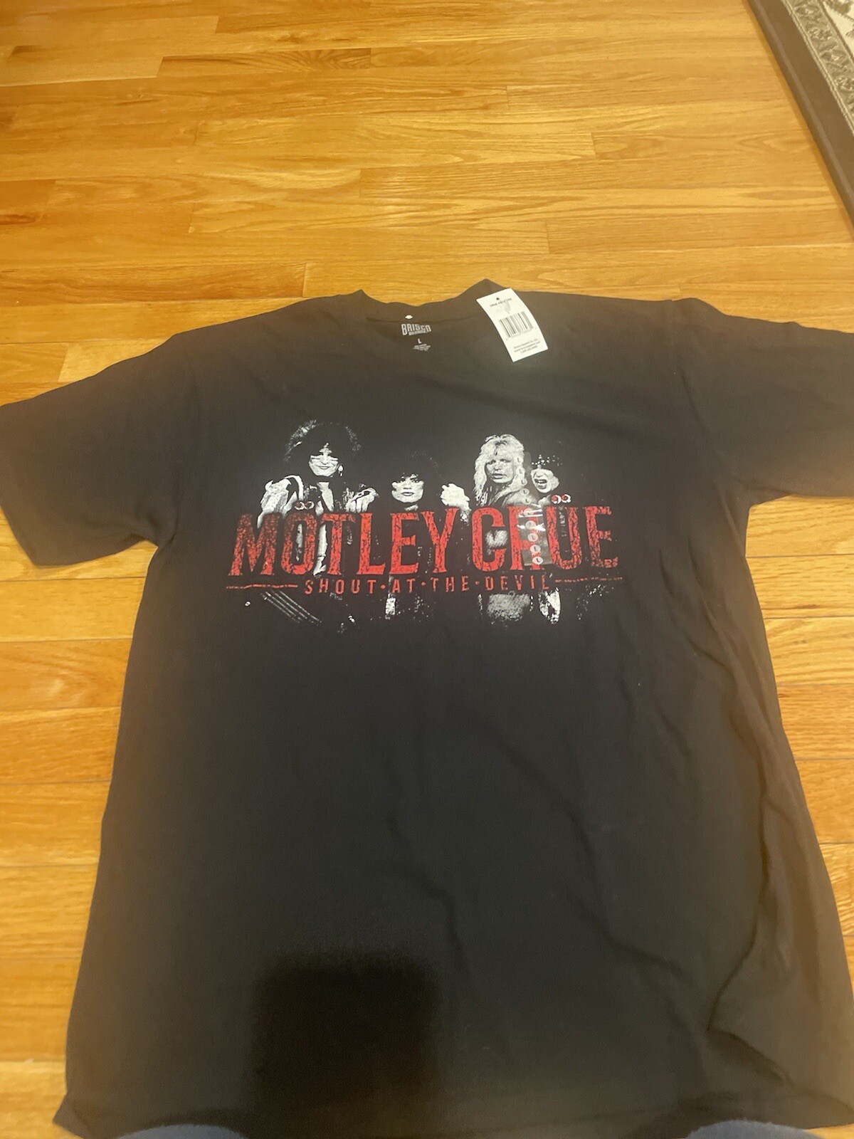 Motley Crue Shout .at .the Devil T Shirt Size Large Brisco Apparel