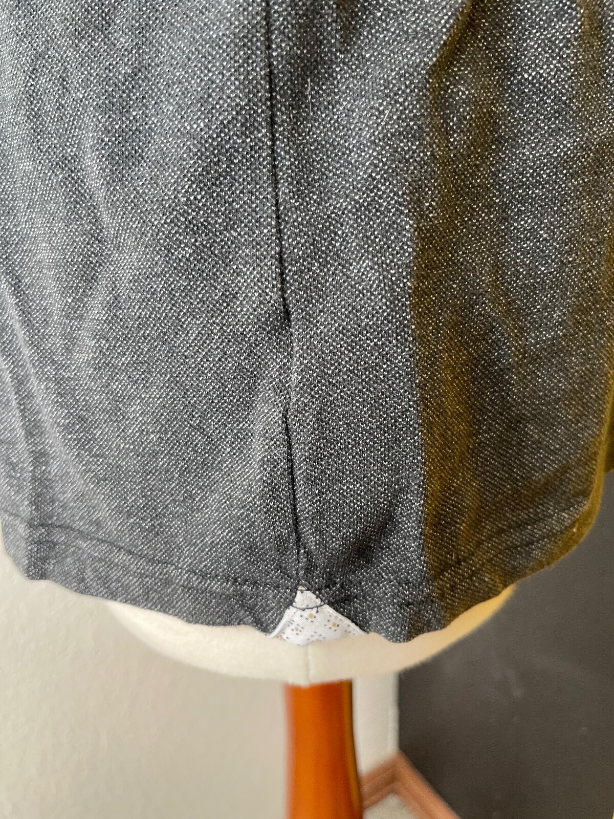 Craft Flow Mens Shirt Small Cotton Blend Pocket Charcoal Machine wash