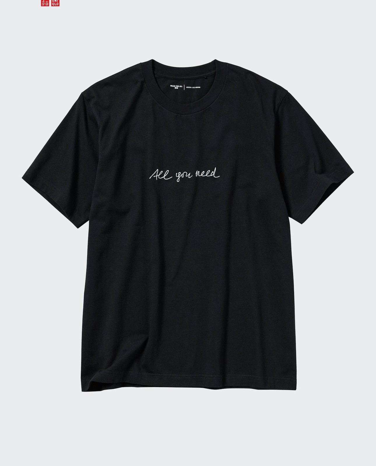 UNIQLO PEACE FOR ALL Graphic T-Shirt | Herzog & de Meuron Japan NEW