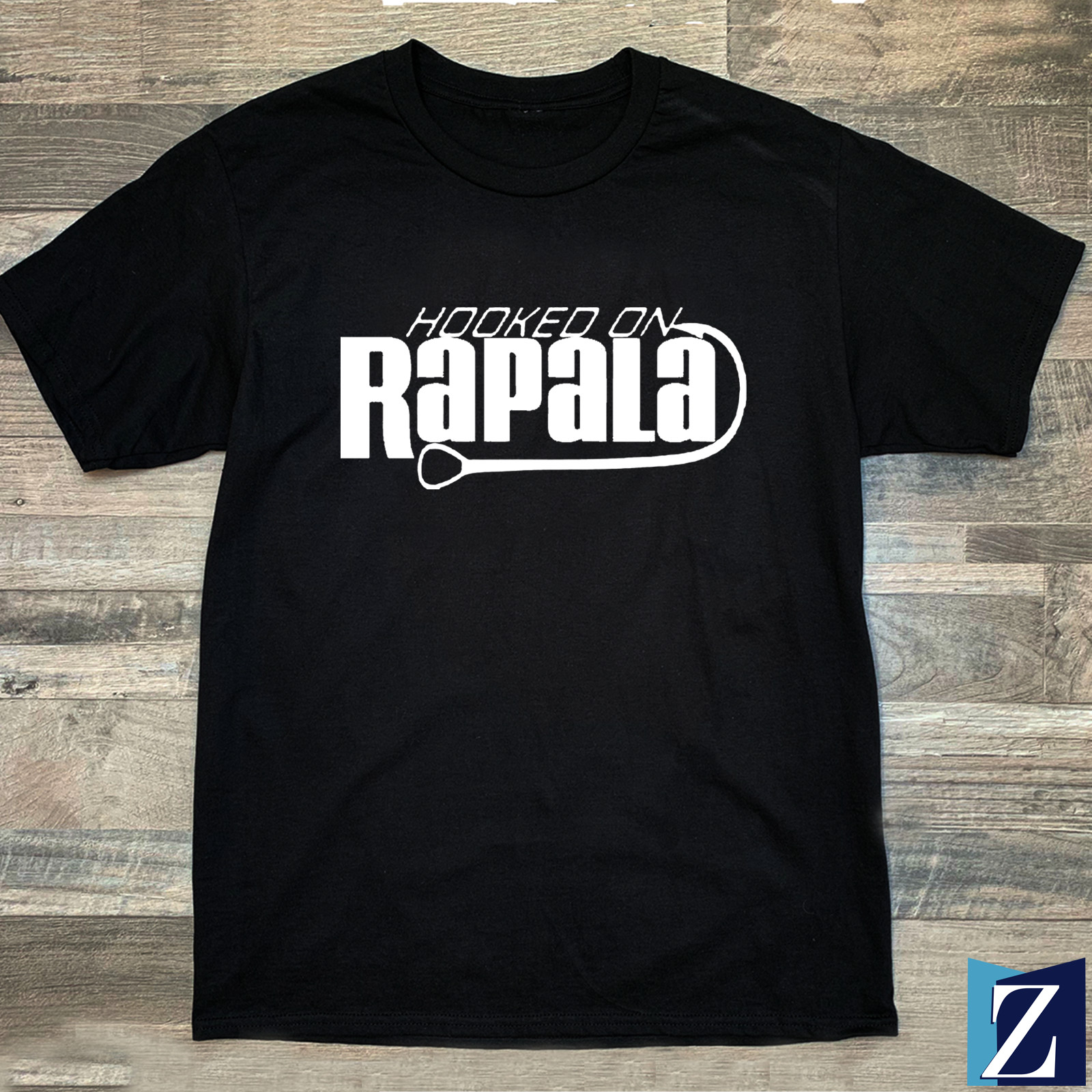 Rapala Fishing Logo a Black Color Size S M L XL 2XL 3XL 4XL 5XL Shipped from USA