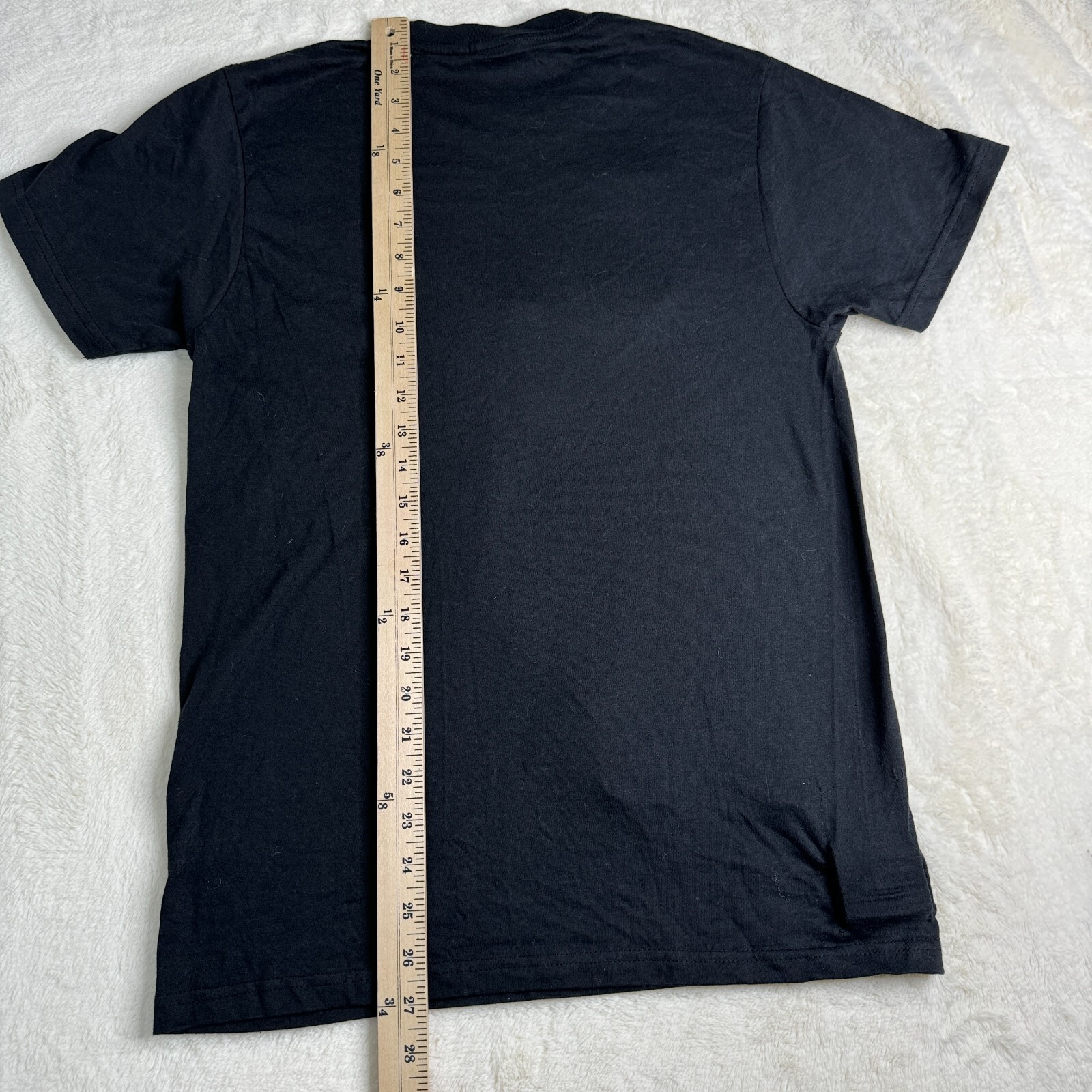 Battery Operated LED Shirt Black Size Small – Lights Up To Sounds. See Video