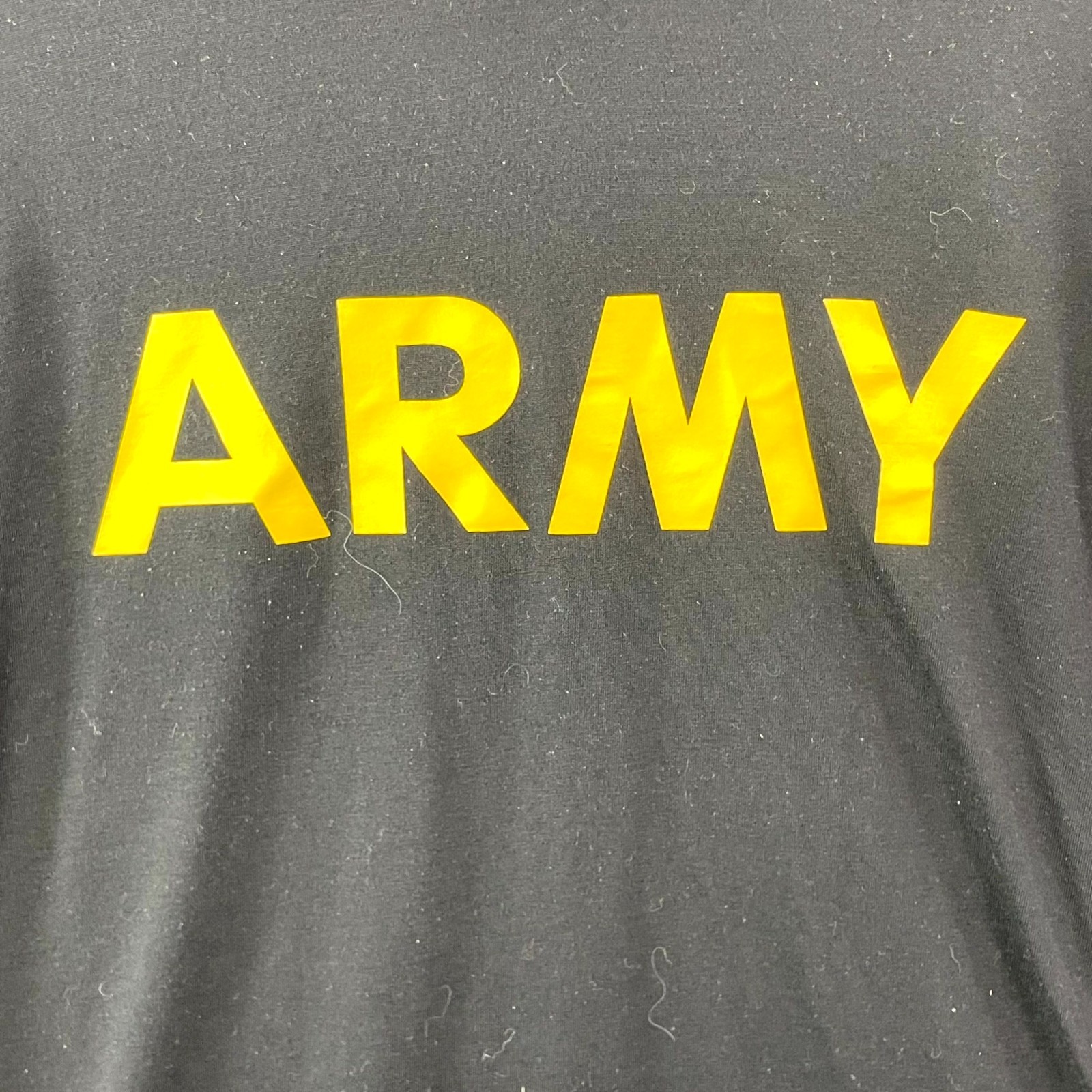 Army Physical Fitness Uniform Shirt Mens Large Long Sleeve Pullover Performance