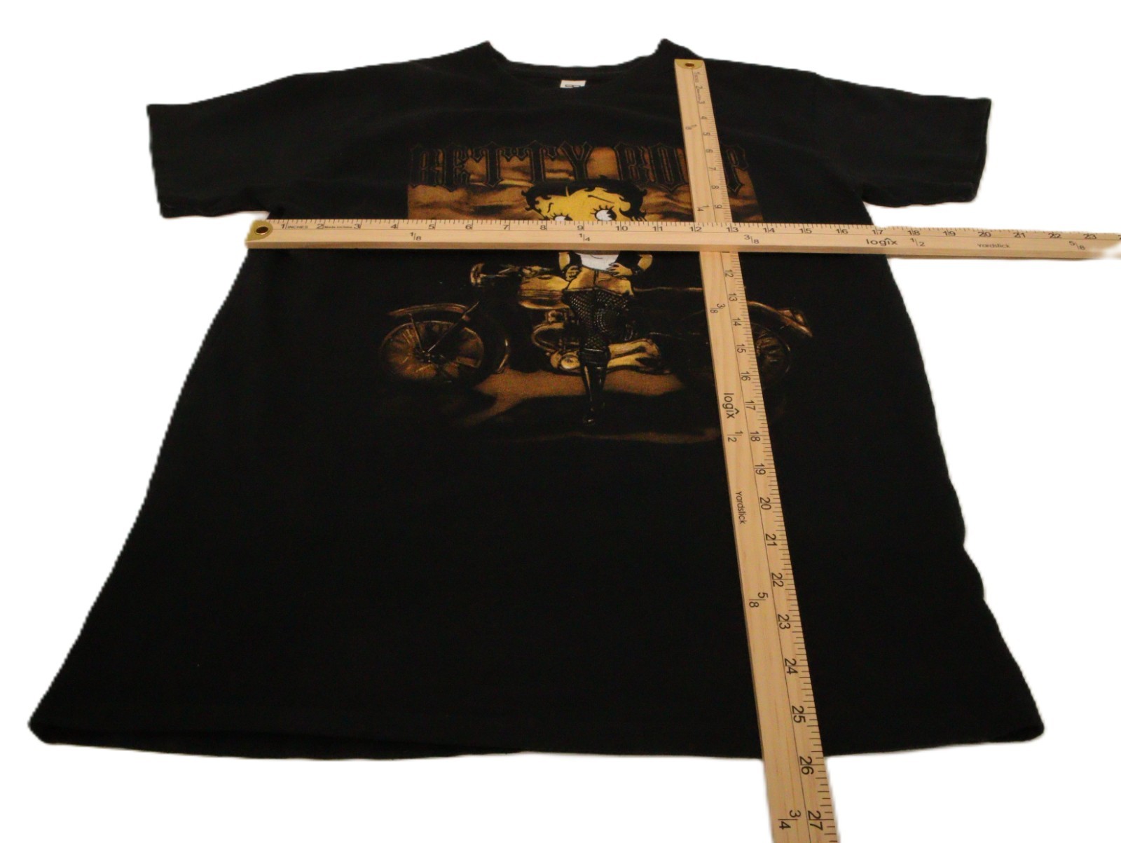 Brisco Brands Betty Boop Motorcycle Graphic T-Shirt Men’s Medium T0338