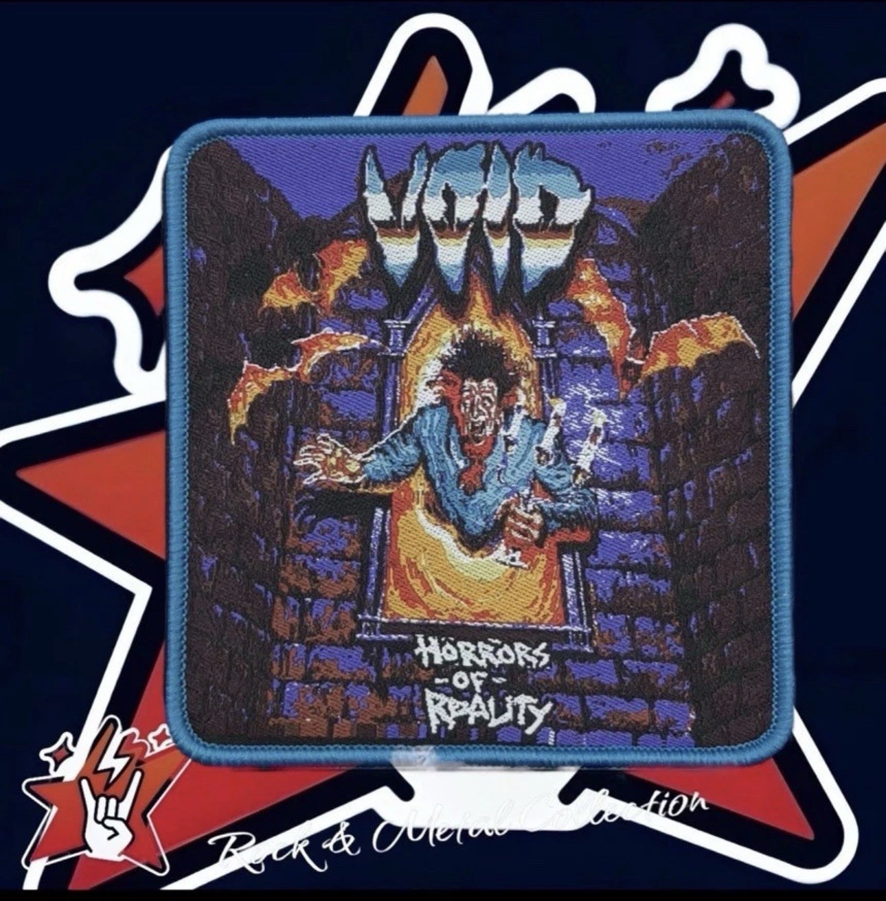 Void Official Exclusiv Woven Patch Thrash Metal Annihilator Voivod Megadeth