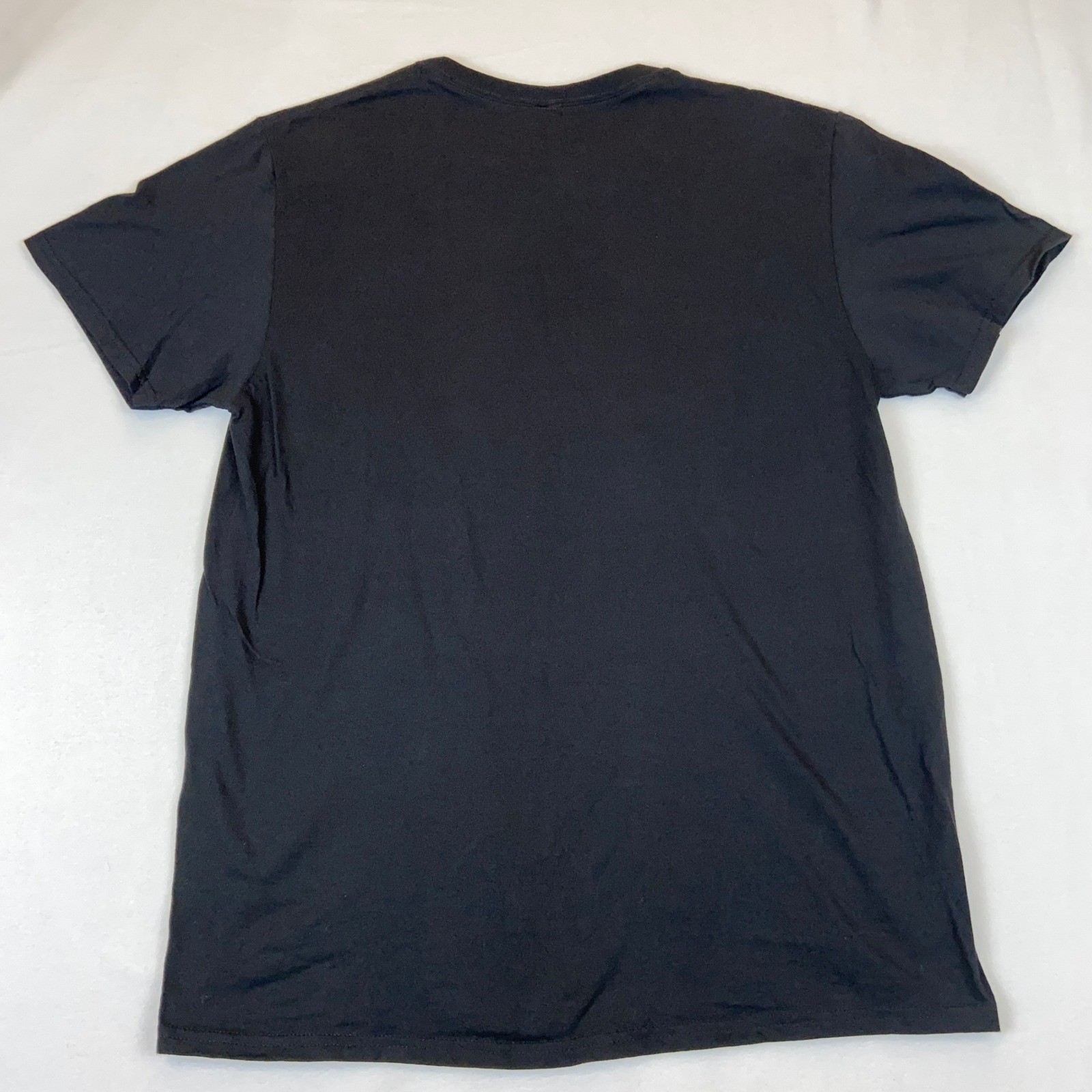 Tee Luv T-Shirt Mens Large Black Danger No Filter Graphic Short Sleeve Cotton