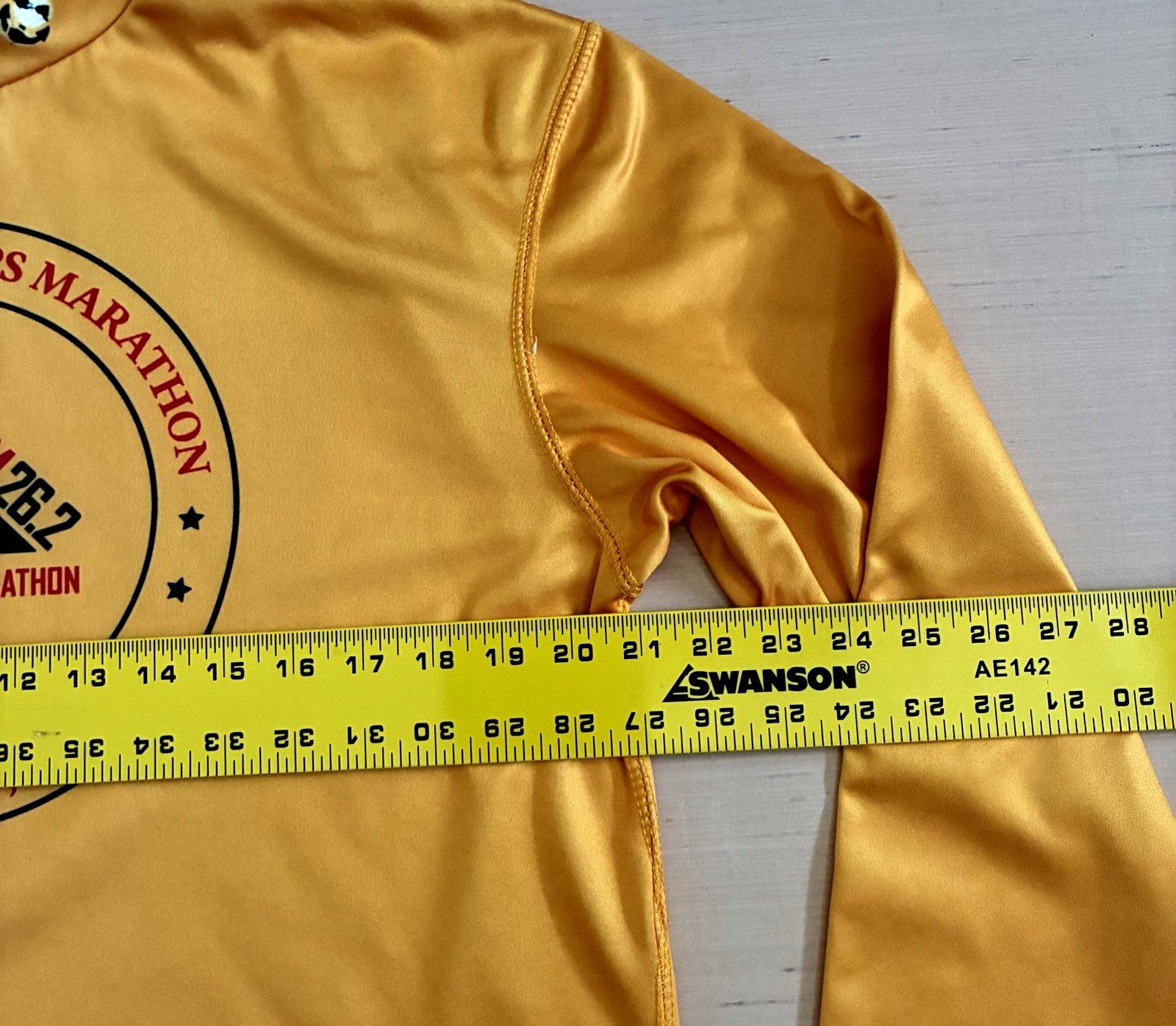 USMC Size M 47TH Marine Corps Marathon October 30, 2022 Long Sleeve T-Shirt
