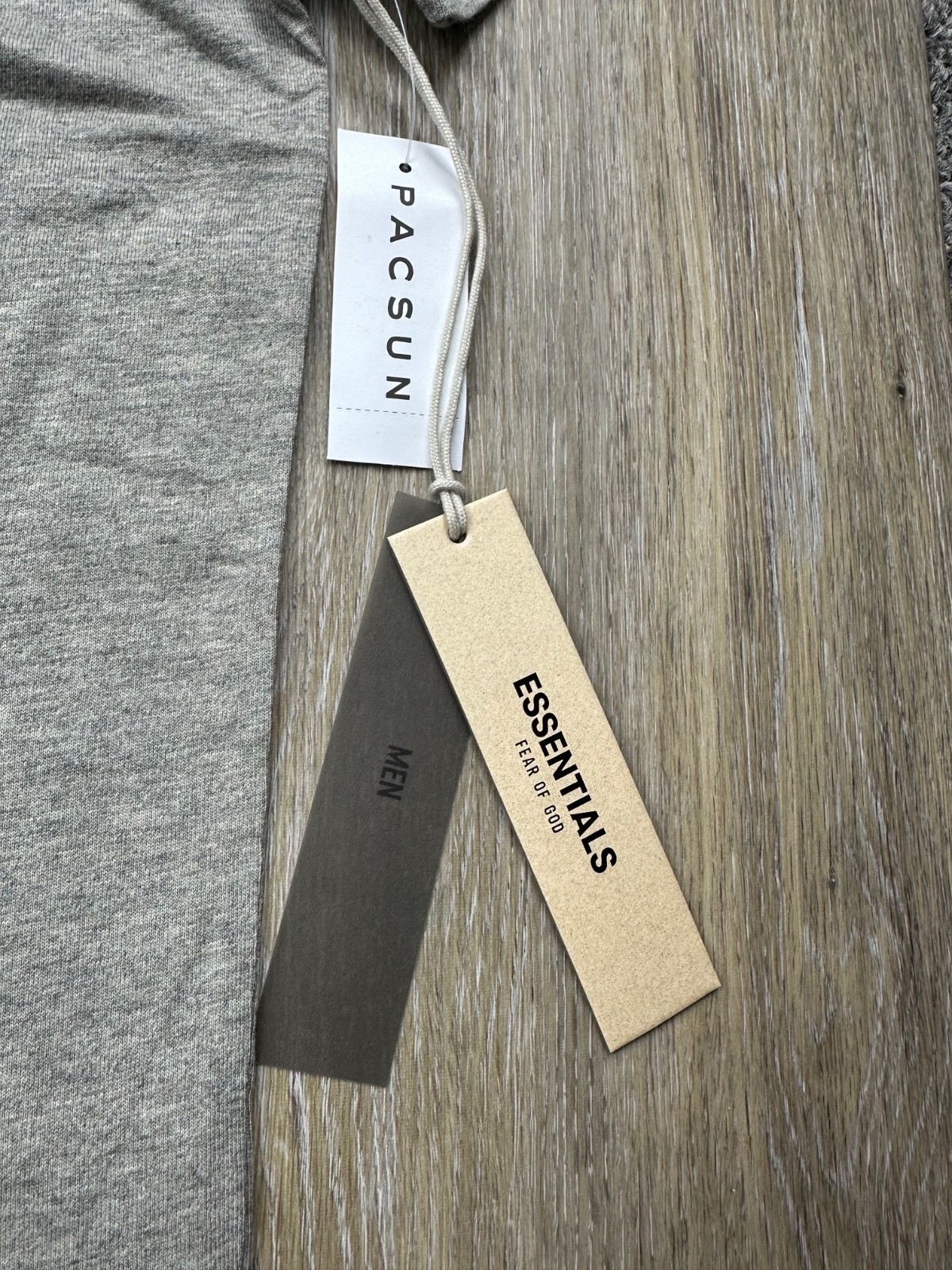 Fear of God Essentials Dark Oatmeal Short Sleeve T-Shirt Sizes: XS-XL