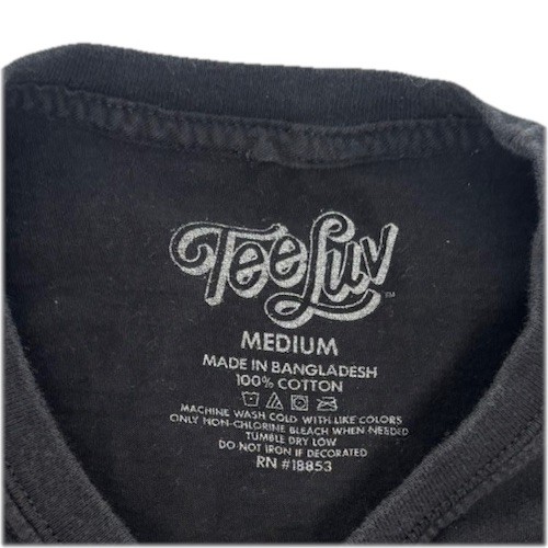 Popeye Men’s M Black Graphic Print Crew Neck Short Sleeve Cotton T-Shirt Iconic