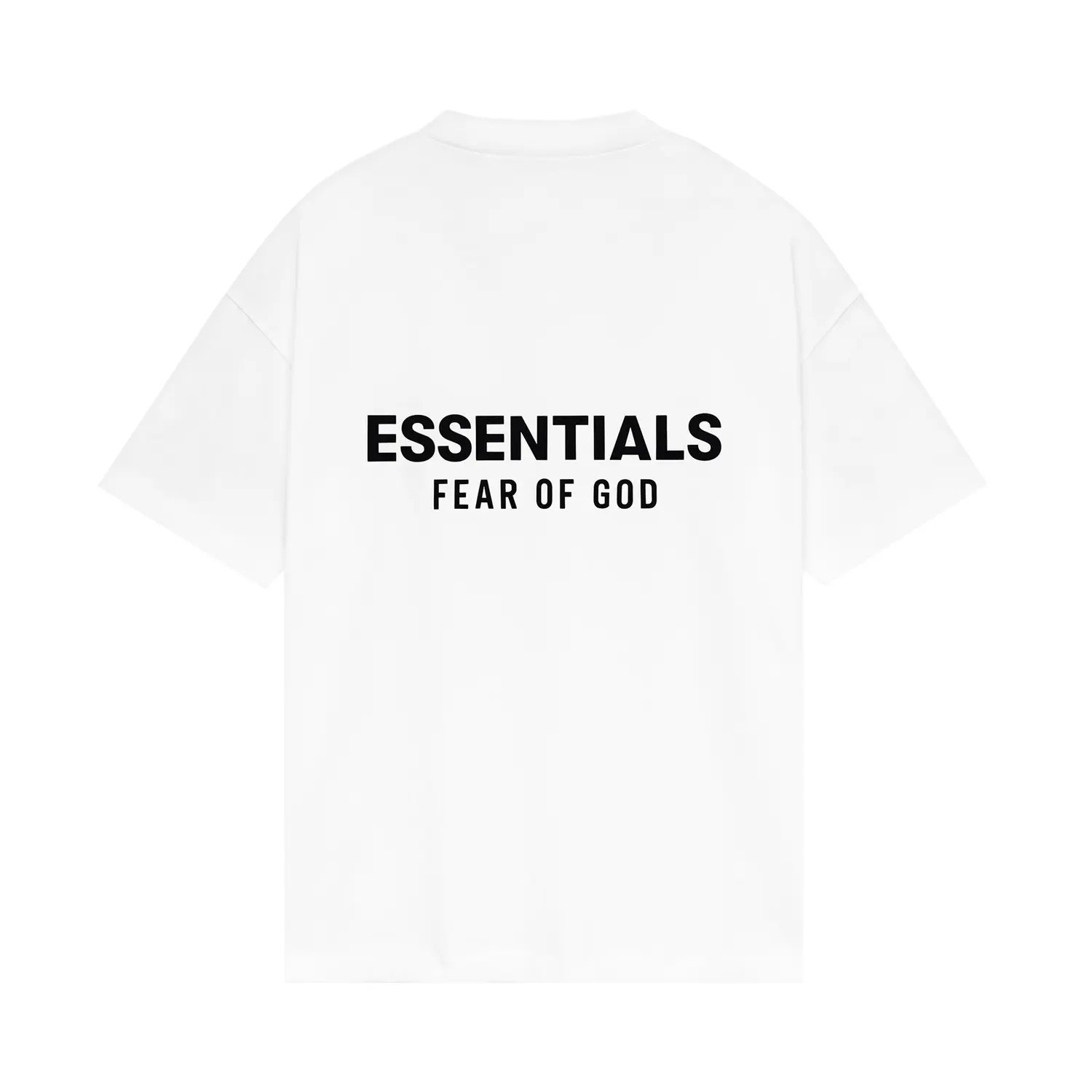 Fear of God Essentials Classic Tee ‘Bright White’ XS Size Oversized T-Shirt SS25