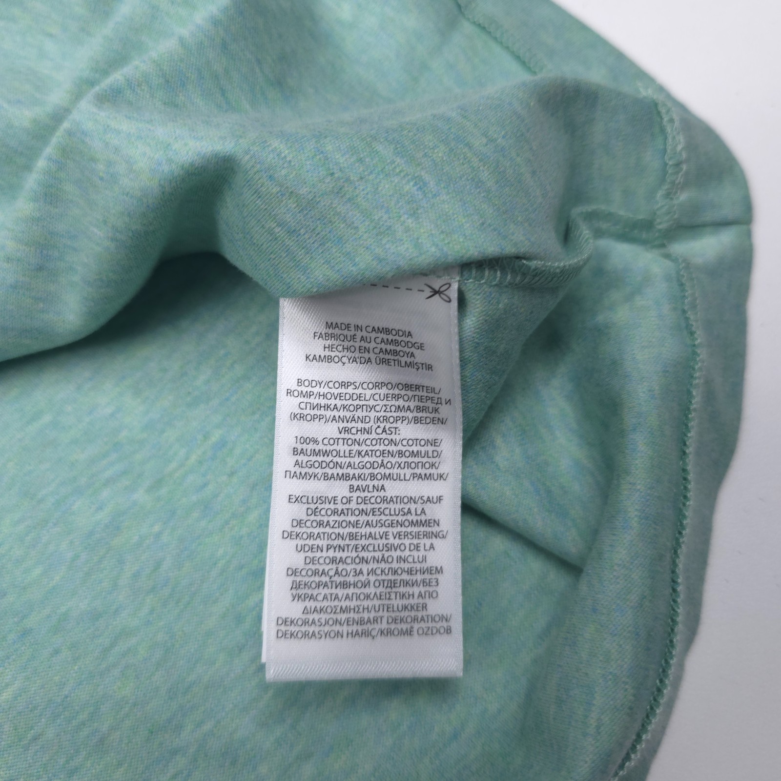 Polo Ralph Lauren Soft Cotton T-Shirt Mens 2XL XXL Custom Slim Celadon Heather