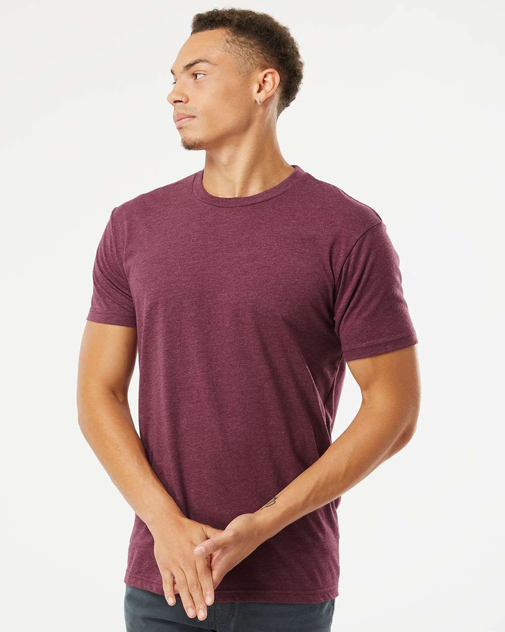 Next Level Premium Fitted CVC Crew T-Shirt Soft Tee Athletic Fit Unisex 6210
