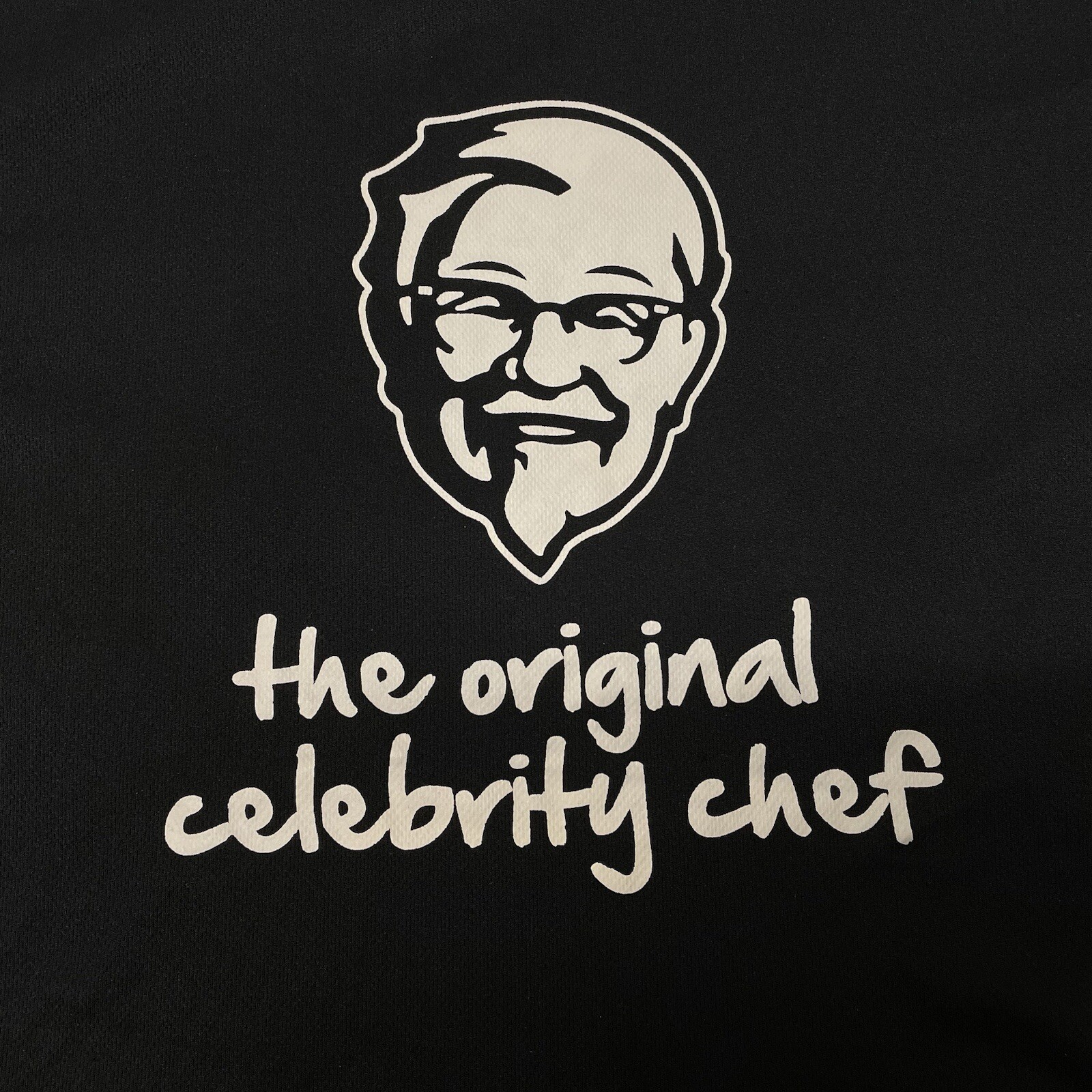 KFC Uniform Colonel Sanders Shirt The Original Celebrity Chef Graphic Tee Sz 3XL