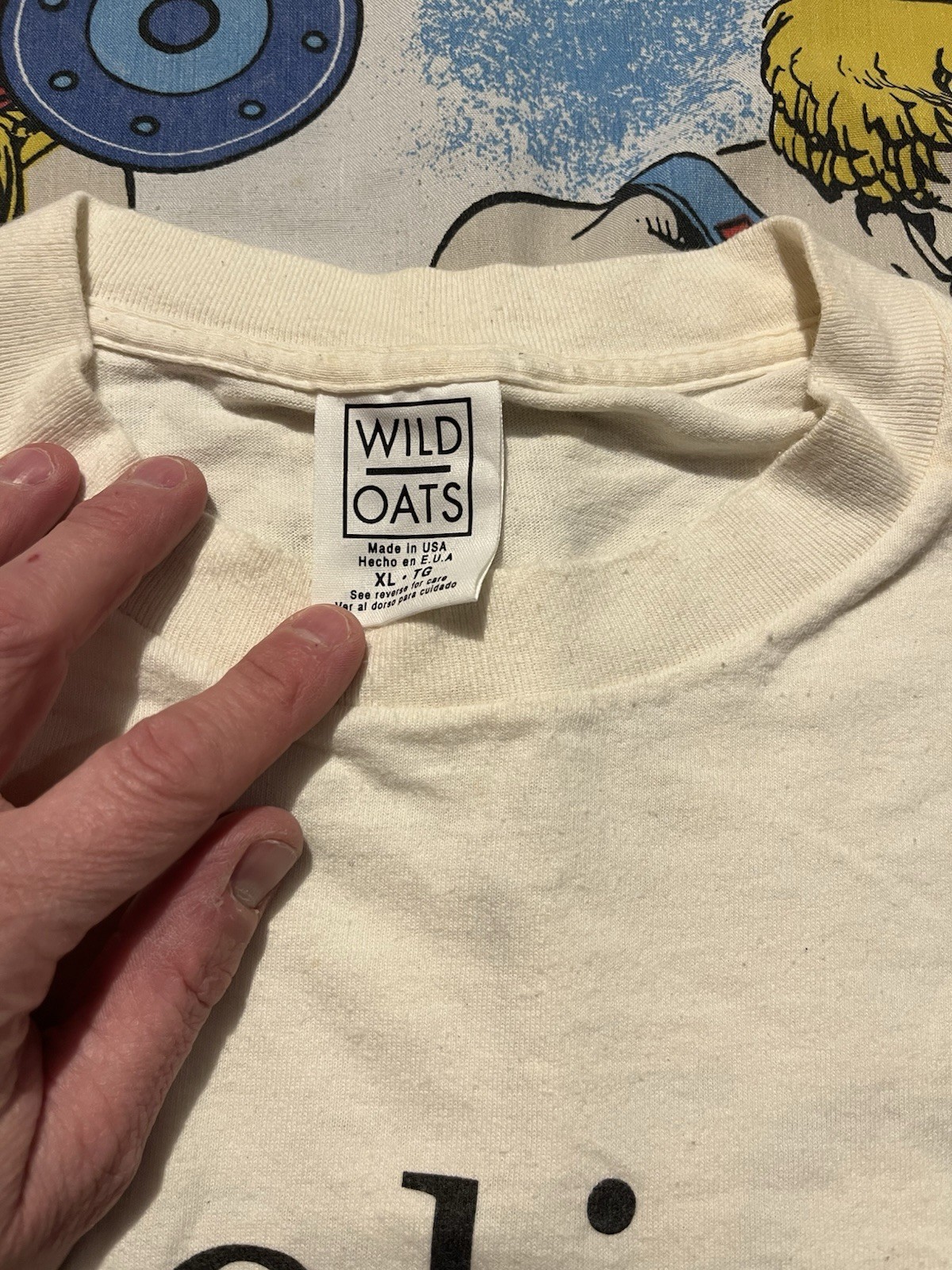 Vintage 1995 Blessid Union Of Souls I Believe Wild Oats Single Stitch T Shirt XL