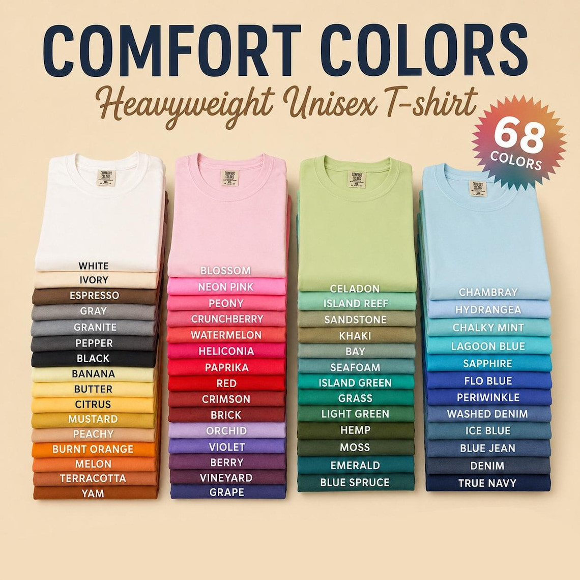 Comfort Colors America 250 Shirt Fighter Jets Front Back Print 1776-2026 Men Tee
