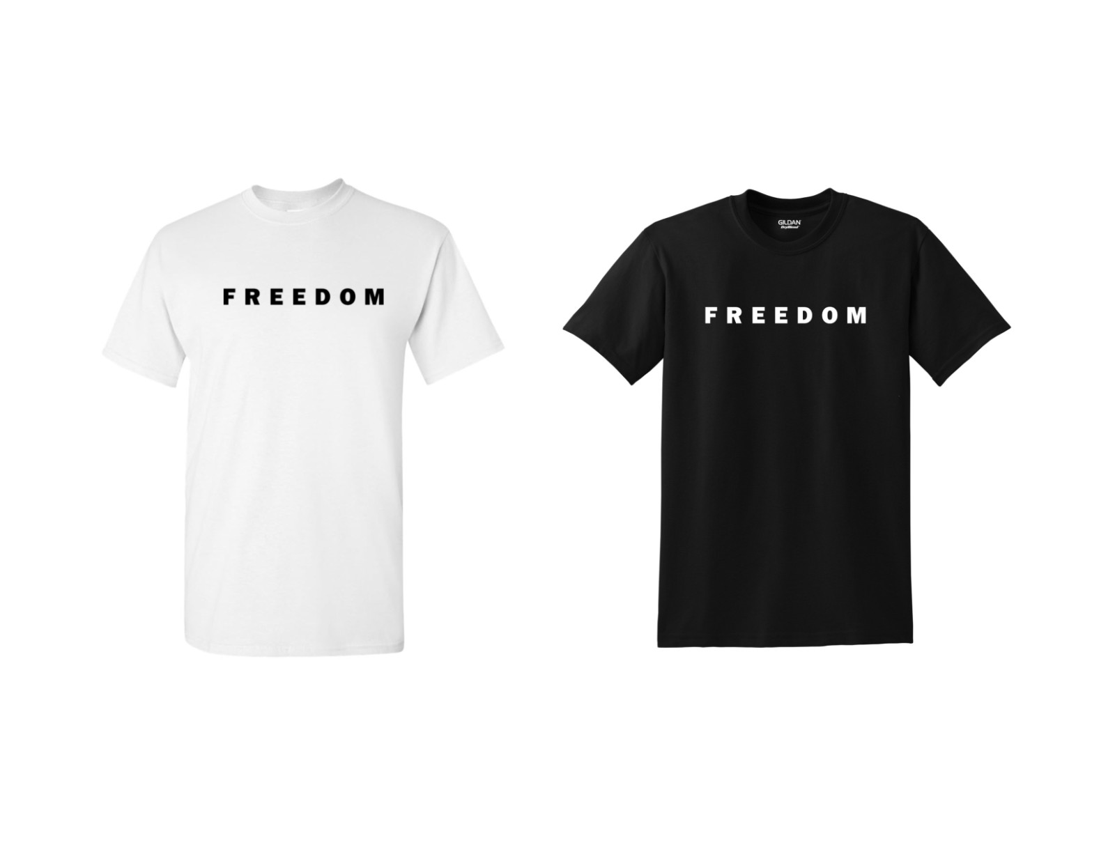 FREEDOM Charlie Kirk T Shirt tribute Christian america jesus god free speech NEW