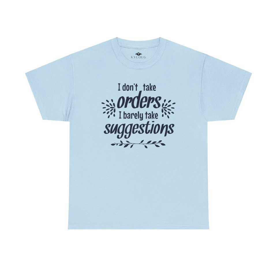 Unisex Graphic Tee | Classic Fit Funny Text Print Round Neck Comfy Humour TShirt