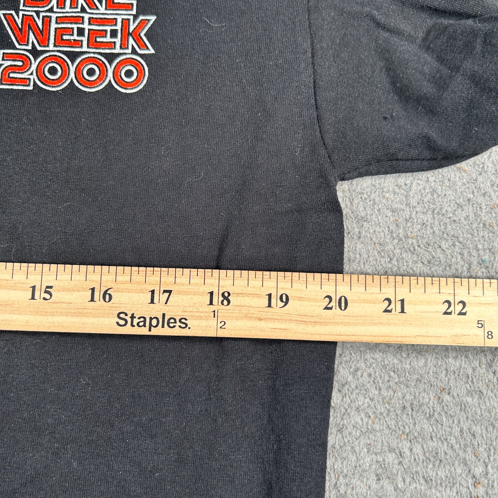 Vintage Iron Horse Saloon Bike Week 2000 Shirt Mens Large Black Tee Murina USA