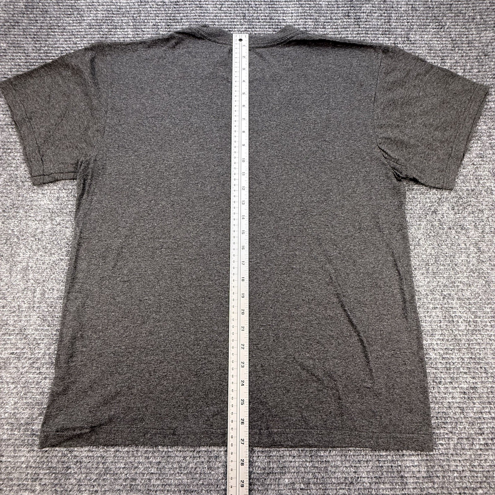 Oakland Raiders T Shirt Mens Large Gray NFL Team Apparel Logo Short Sleeve Tee