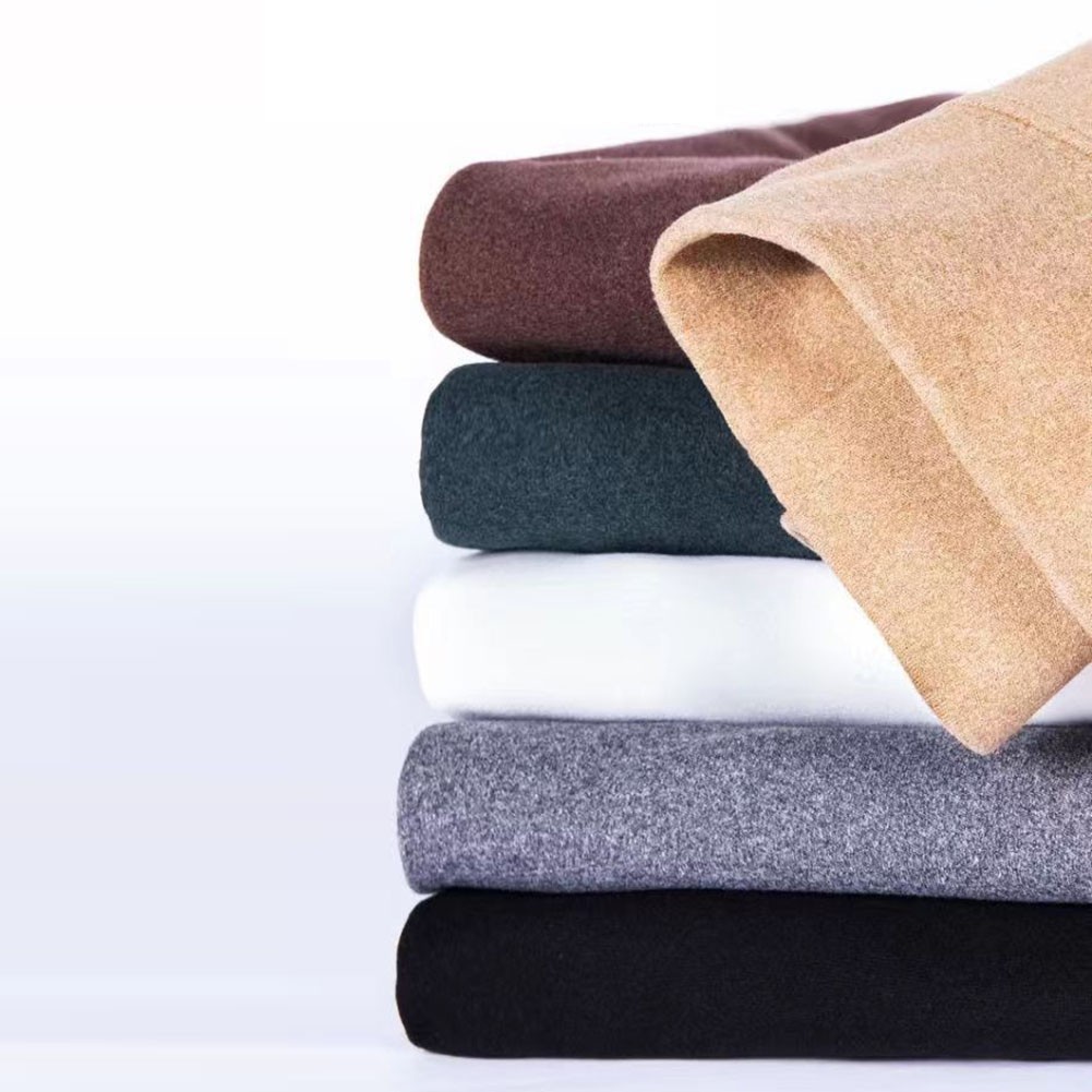 Casual Mock Neck Sweater For Men Half Turtleneck Knit Pullover For Daily Wear