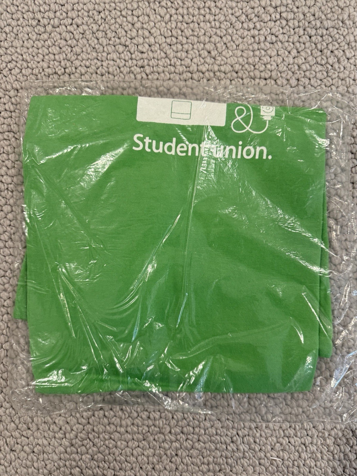 Apple Store “Student Union” Green 2006 Employee T-Shirt (Size S) NEW! SEALED!