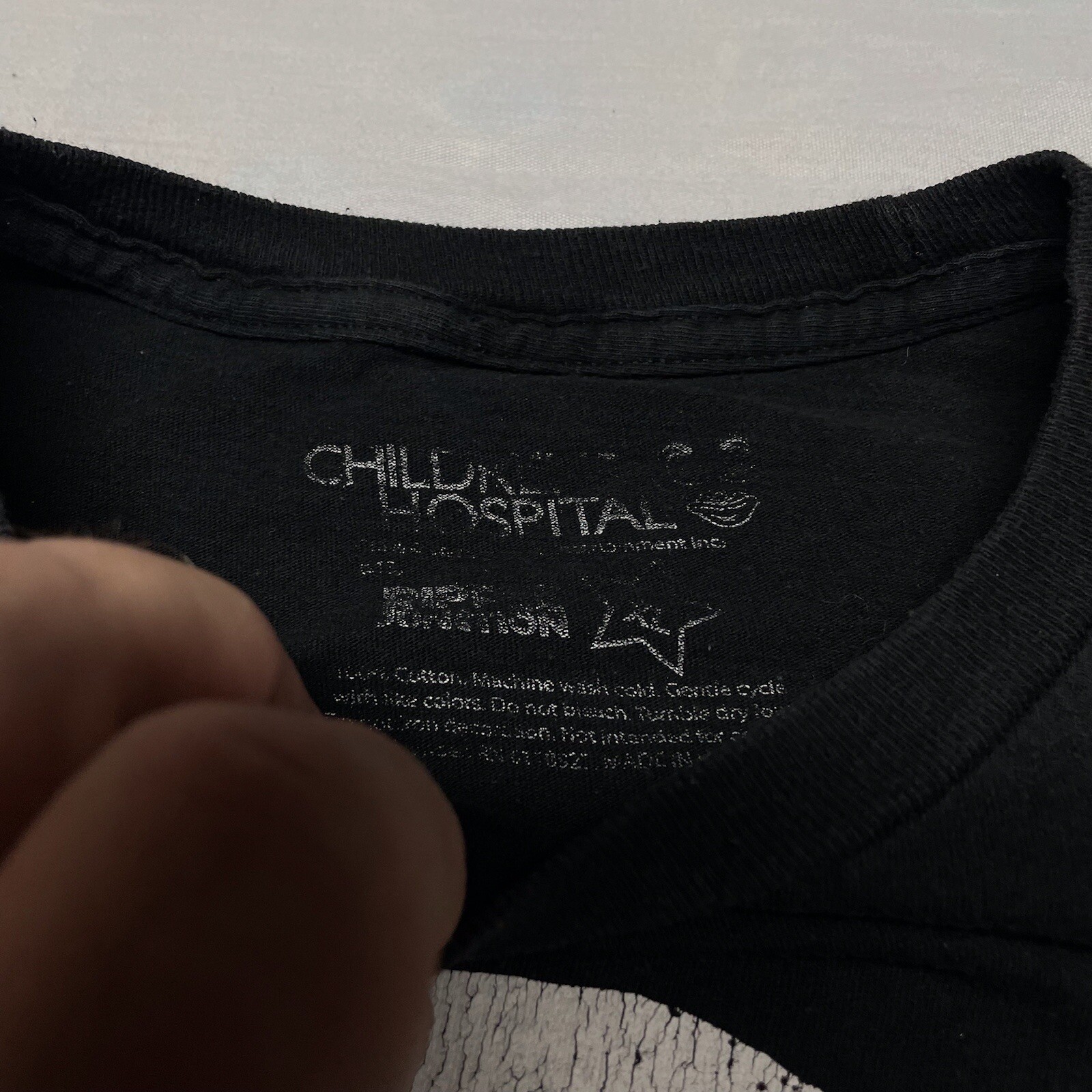 Children’s Hospital Dr. Downs Clown Black Lg T-shirt Rob Corddry Adult Swim TV