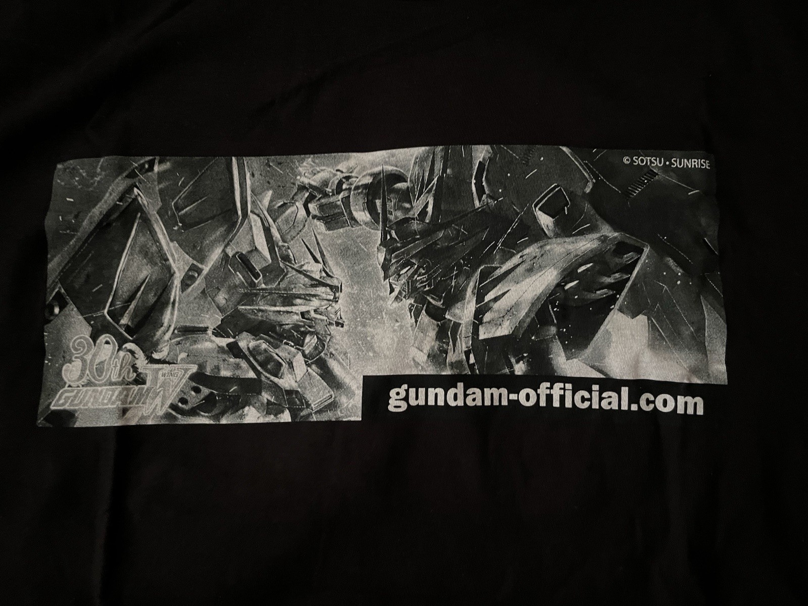 NEW Gundam Wing 30th Anniversary T-shirt Size XL San-Diego Comic-Con 2025 panel