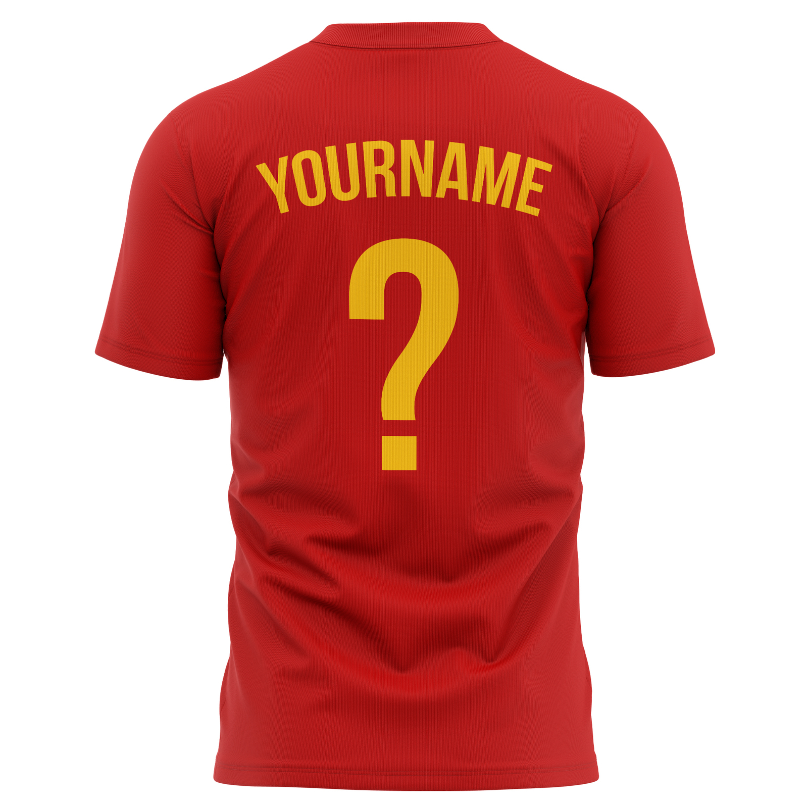 Mens Personalised Spain Badge T Shirt shirt Football Him Footie Supporter Spa…