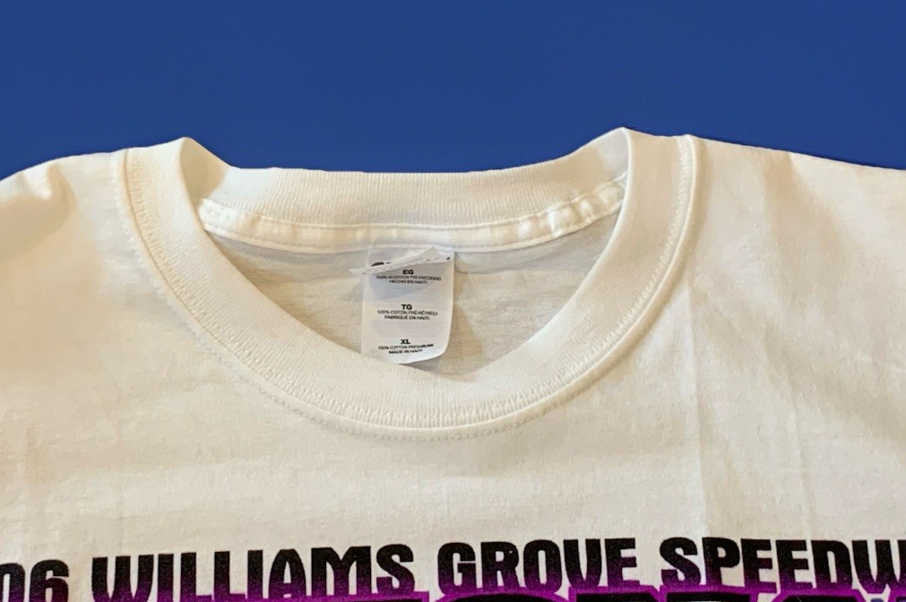 Vintage Y2K Men’s XL 2005 Williams Grove Speedway Open Dirt Track Racing 🔥