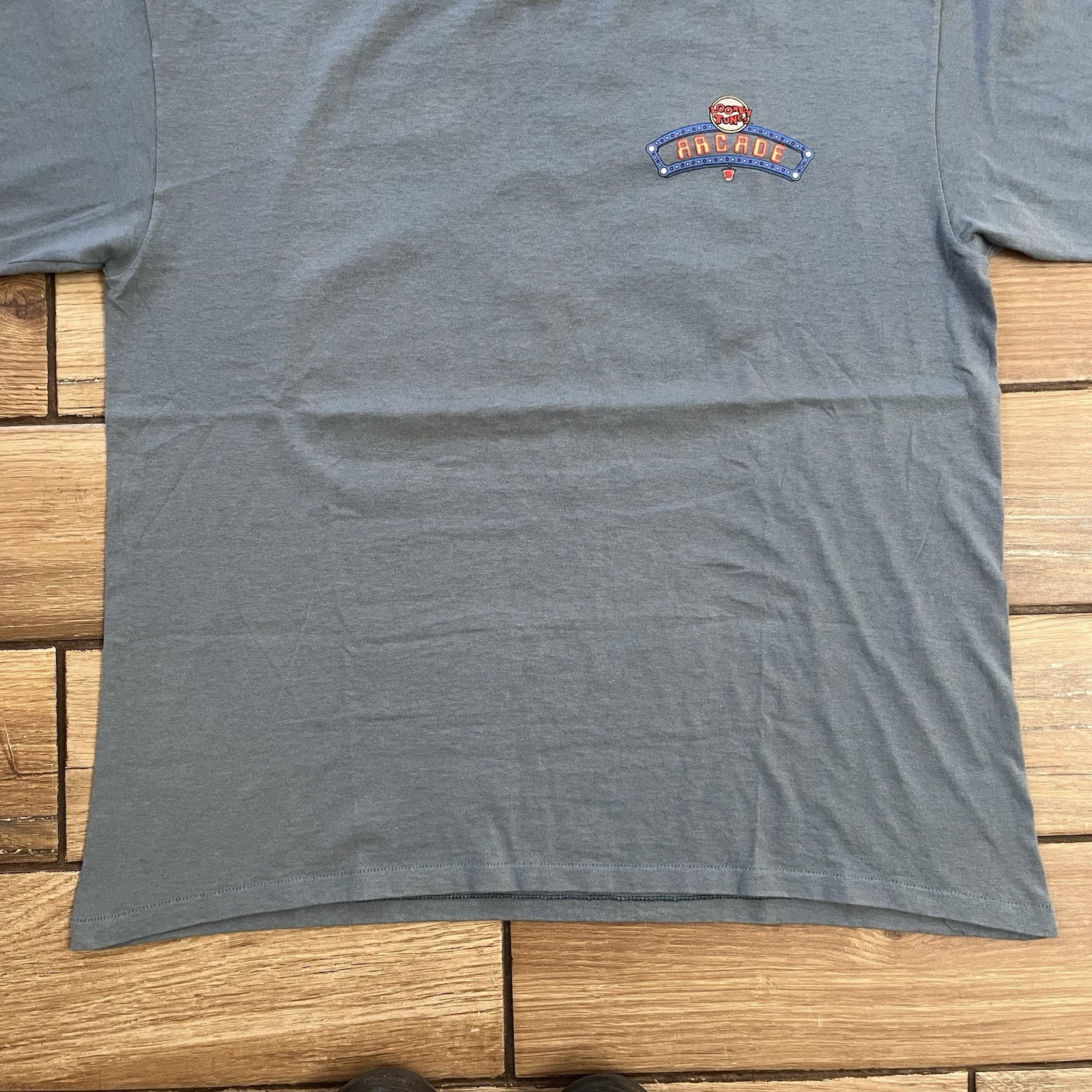 Rare Vintage Wild Oats Looney Tunes T Shirt Arcade Double Sided Shirt XL 1995