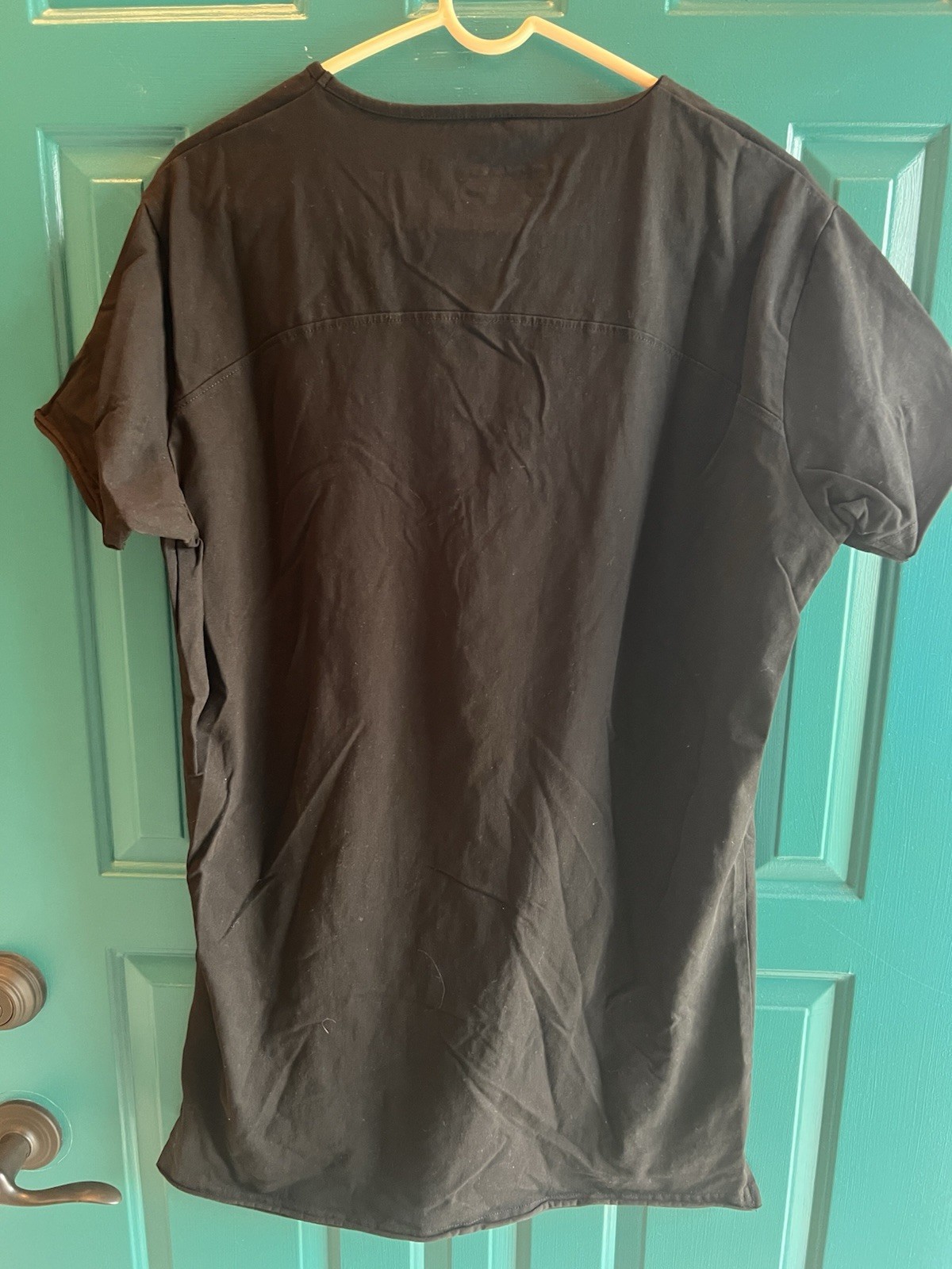 Men’s XL Alphalete Lifestyle Fit TShirt Black Short Sleeved Scoop Neck